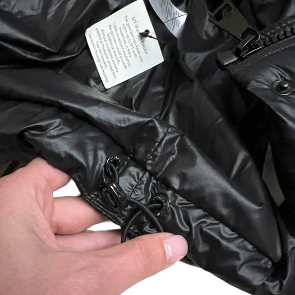 $320 NWT Calvin Klein Sorona Aura Black Puffer Jacket Women's Size S Small NWT - Picture 10 of 14